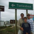 Ed, Phil and Sean on way to Tietiesbaai