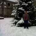 Ed outside Christ Church Cathedral Dublin