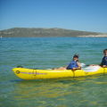 Sean and Phillip on Langebaan Lagoon