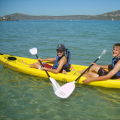 Phillip and Sean on the Langebaan Lagoon