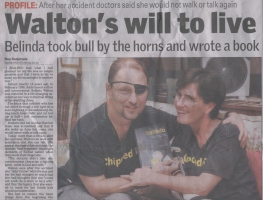 Belinda Walton and partner Neil Hughes